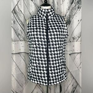 Jason Maxwell Cat Print Puffer Vest S